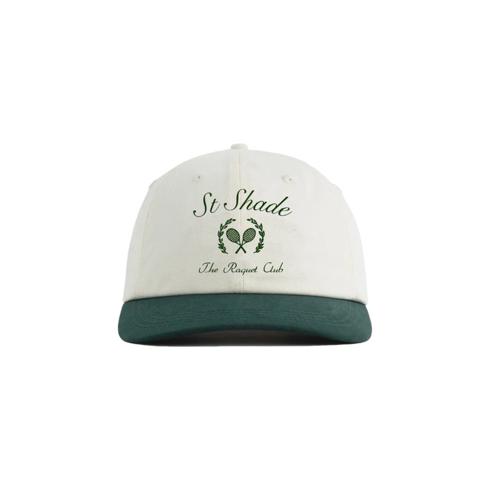 St Shade White and Green Cap